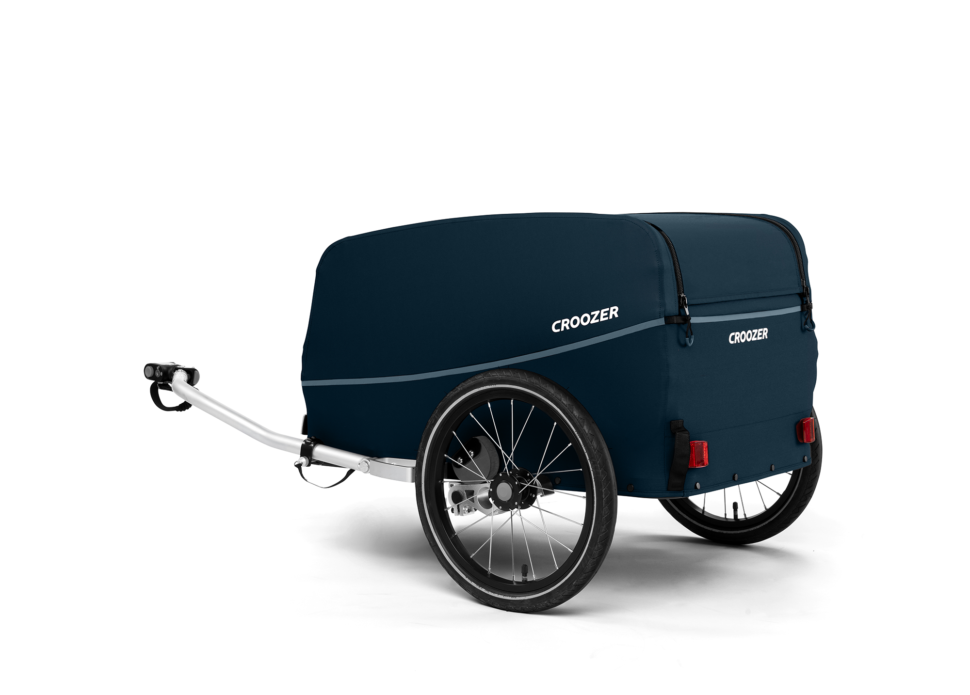 Croozer Cargo Tuure – Lastenanhänger (Blueberry Blue) – Ansicht 2
