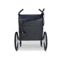 Croozer Lykke – Faltbarer Zweisitzer (Fahrradanhänger & Kinderwagen), Blueberry Blue Croozer Lykke – Faltbarer Zweisitzer (Fahrradanhänger & Kinderwagen), Blueberry Blue – Ansicht 9