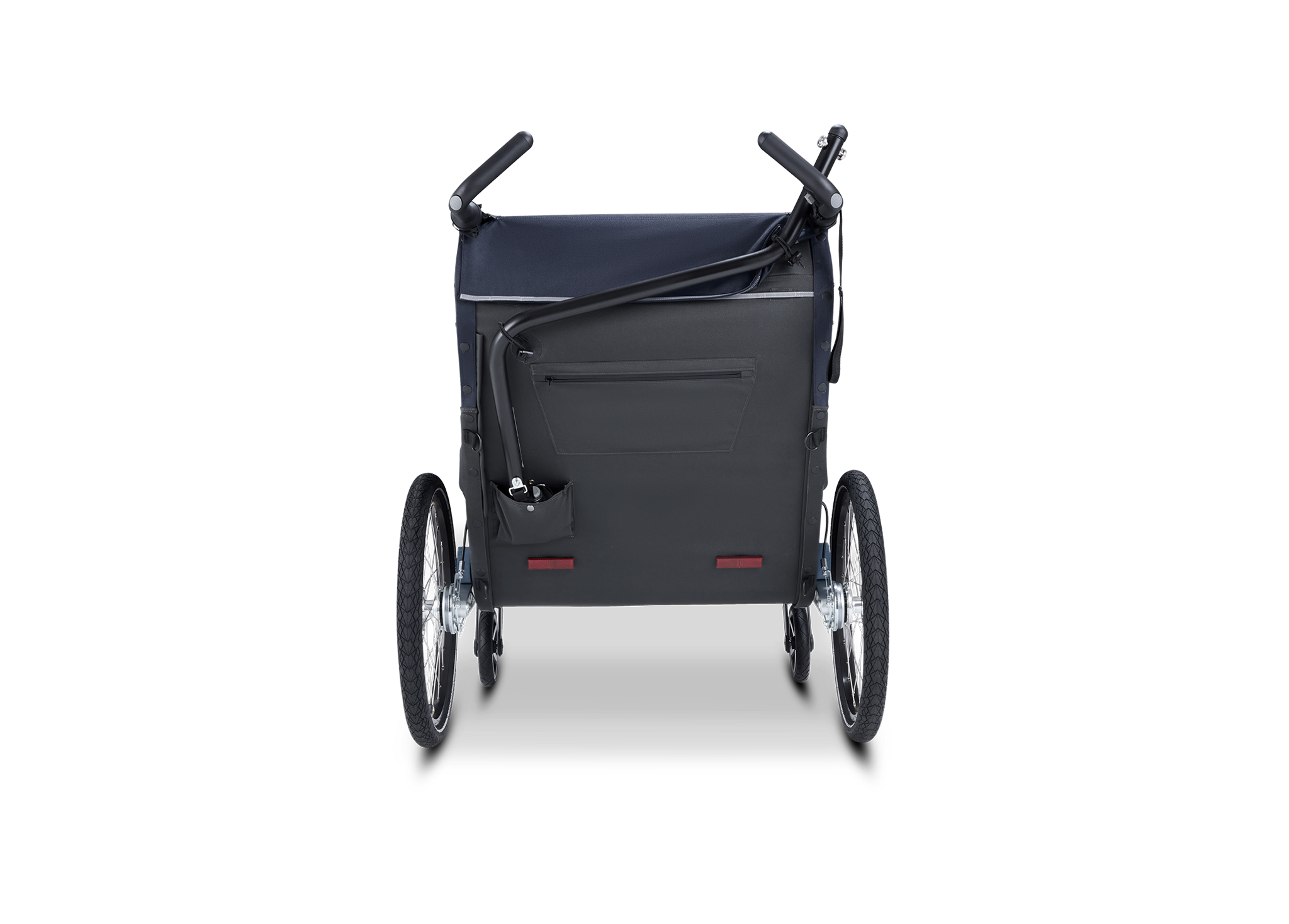 Croozer Lykke – Faltbarer Zweisitzer (Fahrradanhänger & Kinderwagen), Blueberry Blue Croozer Lykke – Faltbarer Zweisitzer (Fahrradanhänger & Kinderwagen), Blueberry Blue – Ansicht 9