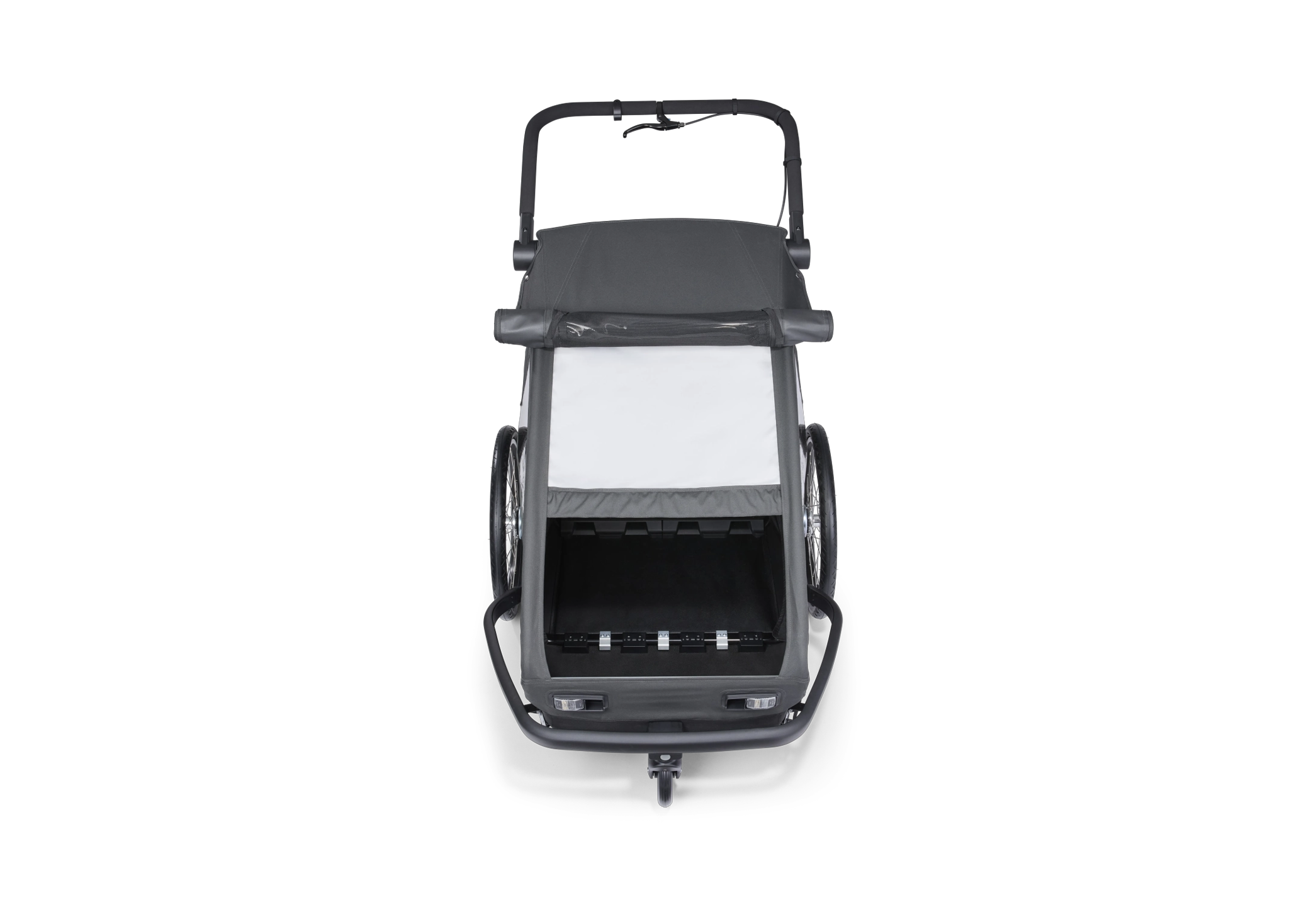 Croozer Yuuna – Modularer Fahrradanhänger (Kid/Dog/Cargo), Moonlight Black Croozer Yuuna – Modularer Fahrradanhänger (Kid/Dog/Cargo), Moonlight Black – Ansicht 7
