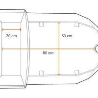Qeridoo Cargo Einlegeplatte Zweisitzer Qeridoo Cargo Einlegeplatte Zweisitzer – Ansicht 6