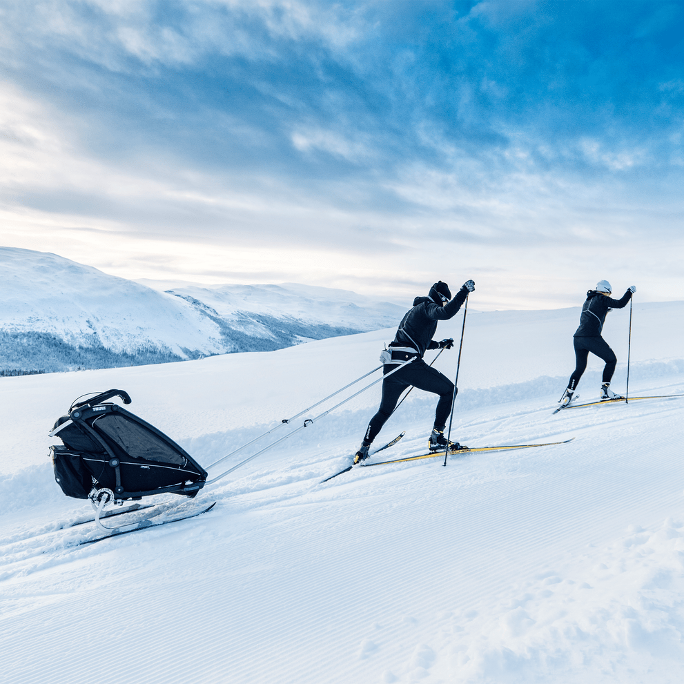 Thule Chariot cross-country skiing kit – Skilanglaufset (für Lite/Cab) – Ansicht 2